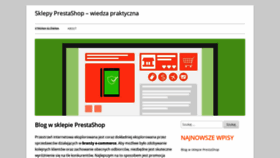 What Presta-shop.edu.pl website looked like in 2020 (4 years ago)