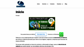 What Pcaelectricistasvalencia.es website looked like in 2020 (4 years ago)