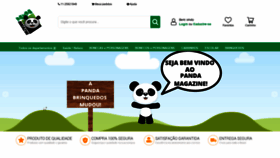 What Pandabrinquedos.com.br website looked like in 2020 (4 years ago)