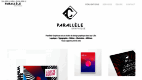 What Parallelegraphique.com website looked like in 2020 (4 years ago)