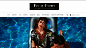 What Prettyporter.com.au website looked like in 2020 (4 years ago)