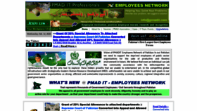What Pmadit.com website looked like in 2020 (4 years ago)