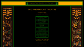 What Paramounttheatre.com website looked like in 2020 (4 years ago)
