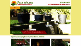 What Pond101.com website looked like in 2020 (4 years ago)