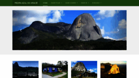 What Pedraazuldoarace.com.br website looked like in 2020 (4 years ago)