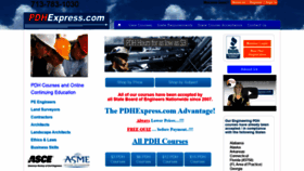 What Pdhexpress.com website looked like in 2020 (4 years ago)