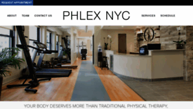 What Phlexnyc.com website looked like in 2020 (4 years ago)