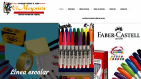 What Papeleriaelmayorista.com website looked like in 2020 (4 years ago)