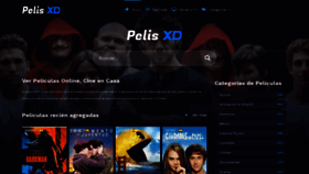 What Pelisxd.com website looked like in 2020 (3 years ago)