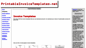 What Printableinvoicetemplates.net website looked like in 2020 (4 years ago)