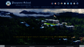 What Pinegroveschool.com website looked like in 2020 (4 years ago)