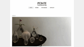 What Ponte-kyoto.com website looked like in 2020 (4 years ago)