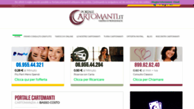 What Portalecartomanti.it website looked like in 2020 (4 years ago)