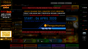 What Pastijp123.com website looked like in 2020 (4 years ago)