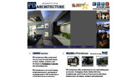What Pd-architecture.co.uk website looked like in 2020 (4 years ago)
