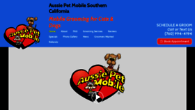 What Petgroomingsouthernca.com website looked like in 2020 (4 years ago)