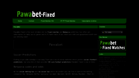 What Pawabet-fixed.com website looked like in 2020 (4 years ago)