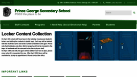 What Pgss.sd57.bc.ca website looked like in 2020 (4 years ago)