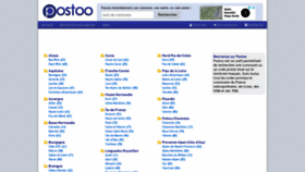 What Postoo.com website looked like in 2020 (4 years ago)