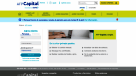 What Privado.afpcapital.cl website looked like in 2020 (4 years ago)