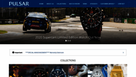 What Pulsarwatches.com.au website looked like in 2020 (4 years ago)