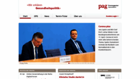 What Pa-gesundheit.de website looked like in 2020 (4 years ago)