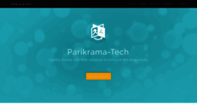 What Parikrama-tech.in website looked like in 2020 (4 years ago)