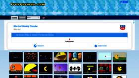 What Pacmangames.com website looked like in 2020 (4 years ago)