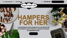 What Pamperhampergifts.com.au website looked like in 2020 (4 years ago)