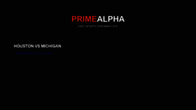 What Primealpha.pro website looked like in 2020 (4 years ago)