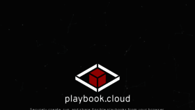 What Playbook.cloud website looked like in 2020 (4 years ago)