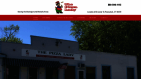 What Pizzaladyct.com website looked like in 2020 (5 years ago)