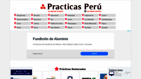 What Practicas.com.pe website looked like in 2020 (4 years ago)