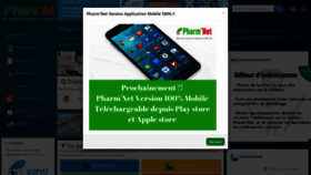 What Pharmanet-dz.com website looked like in 2020 (4 years ago)