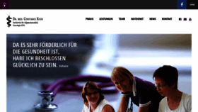 What Praxis-ckoch.de website looked like in 2020 (4 years ago)