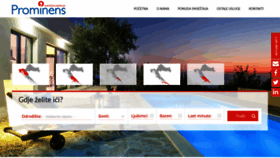 What Prominens.hr website looked like in 2020 (5 years ago)
