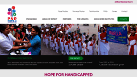 What Pnrsociety.org website looked like in 2020 (5 years ago)