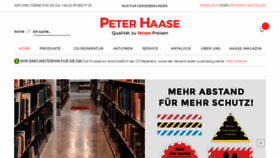 What Peter-haase.de website looked like in 2020 (5 years ago)