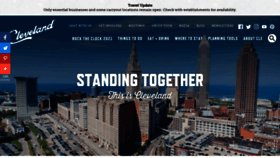 What Positivelycleveland.com website looked like in 2020 (4 years ago)