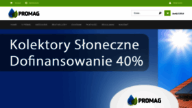 What Promagsklep.pl website looked like in 2020 (4 years ago)