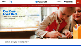 What Premierhealthpartners.org website looked like in 2020 (4 years ago)