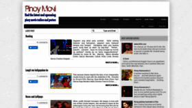 What Pinoymovi.blogspot.com website looked like in 2020 (4 years ago)