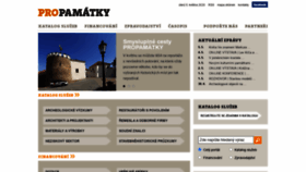 What Propamatky.info website looked like in 2020 (3 years ago)