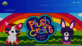 What Plush-craft.com website looked like in 2020 (4 years ago)