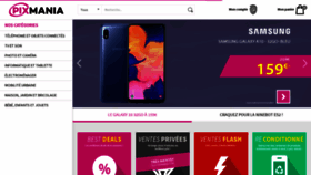 What Pixmania.fr website looked like in 2020 (3 years ago)