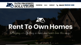 What Pathpropertysolutions.com website looked like in 2020 (4 years ago)