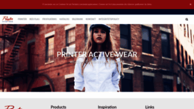 What Printeractivewear.com website looked like in 2020 (3 years ago)