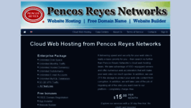 What Pencosreyesnetworks.net website looked like in 2020 (4 years ago)