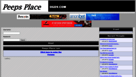 What Peepsplace.com website looked like in 2020 (3 years ago)