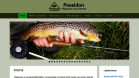 What Poseidonflyfishing.nl website looked like in 2020 (3 years ago)